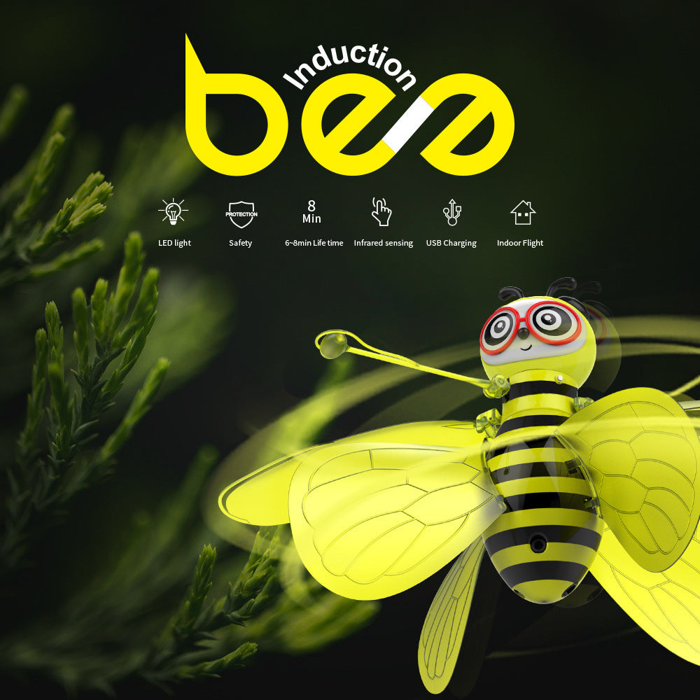 Mini Flying Bee Drone – Infrared Gesture‑Sensing Hover Toy What Else You Got?