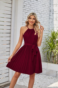 Chiffon Sundress – Halter Strapless Maxi Dress for Beach & Summer Elegance