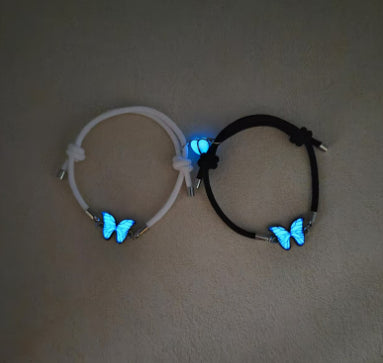 Blue Luminous Butterfly Jewelry Set What Else You Got?