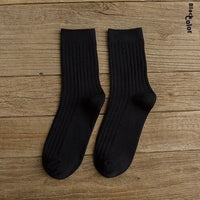 Cozy & Breathable Men's Socks for Fall & Winter - Free Size (7-Pack Options)