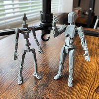 3D Printed Shapeshift Robot Mannequin - Movable Action Figure for Creative Play & Gift Giving
