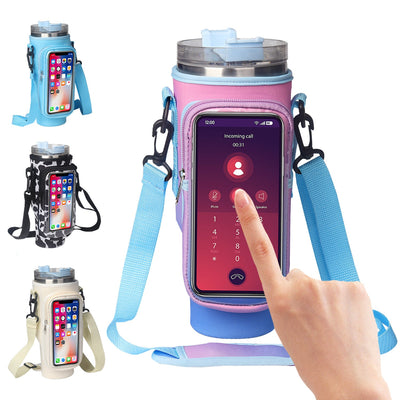 40oz Touch Screen Neoprene Cup Sleeve - Stylish & Protective Kitchen Gadget