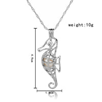Glow-in-the-Dark Seahorse DIY Necklace Kit – Christian Craft for Kids & Adults