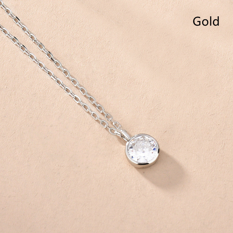 Women's Fashionable Simple Sterling Silver Solitaire Necklace With Twelve Zodiac Signs What Else You Got?