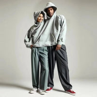 Couple Matching Hoodie Jumpsuit – Oversized Two-Person Set for Photos & Movie Nights