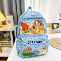 Adorable Capybara Backpack for Girls – Perfect for School & Playtime