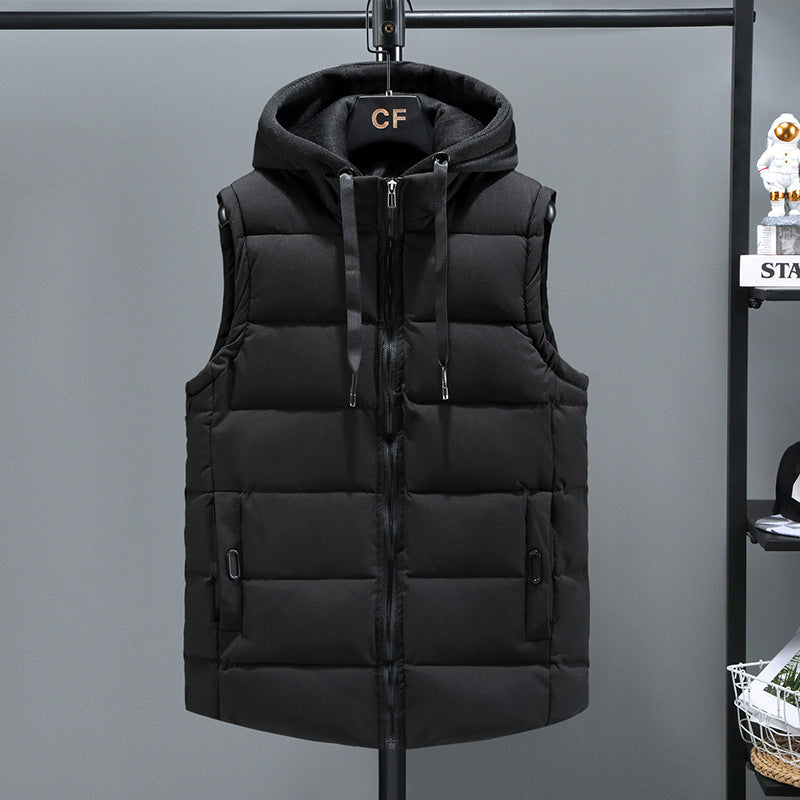 Men’s Ultra-Warm Padded Vest – Lightweight Winter Gilet for Layering & Outdoor Comfort