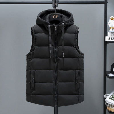Men’s Ultra-Warm Padded Vest – Lightweight Winter Gilet for Layering & Outdoor Comfort
