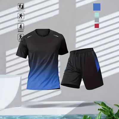 Radiant Grace Fitness Set: Summer Casual Top & Shorts Combo - Glorify God Through Movement