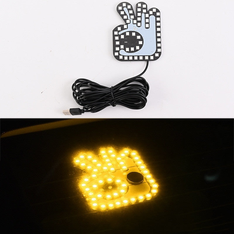 Car USB Plug Finger Gesture Light What Else You Got?