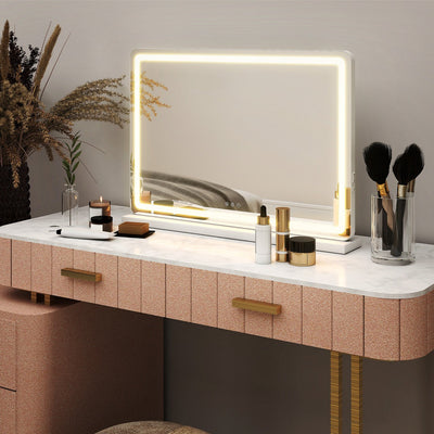 Hollywood LED Vanity Mirror with 3 Light Modes & Touch Control - Perfect Makeup Mirror for Flawless Beauty