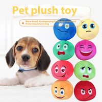 Squeaky Dog Ball Set, 8 Plush Puzzle Balls for Puppy Training and Play