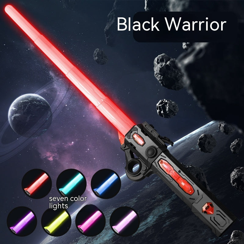 Two‑in‑One Telescopic Laser Sword – 7‑Color Luminous Light Stick (Battery or Rechargeable Options) What Else You Got?