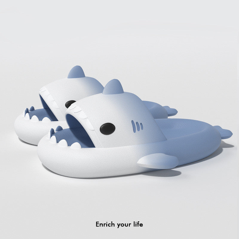 Gradient Shark Slippers Men's Home Bathroom Non-slip What Else You Got?