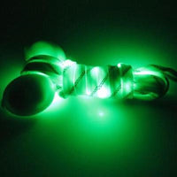 Glow-in-the-Dark LED Running Shoelaces – 4 Light Modes for Night Safety
