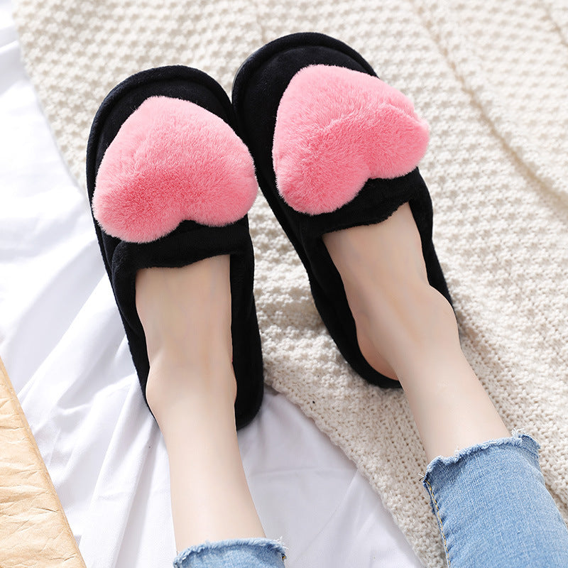 Cute Love Slipper Winter Warm Fluffy Shoes Home Slippers For Valentine's Day What Else You Got?