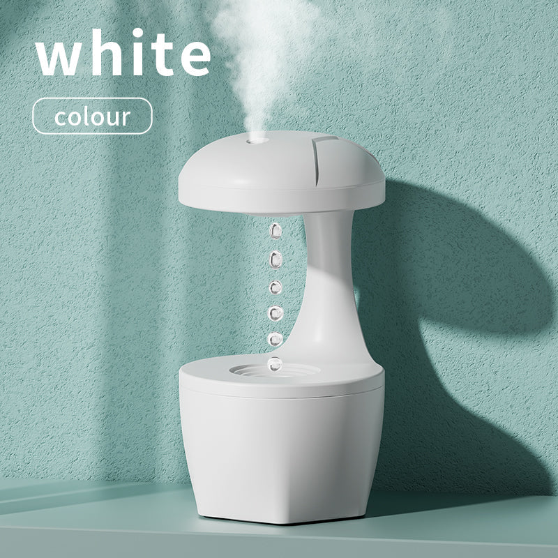New Arrival Portable 800ml H2o Anti Gravity Usb Air Water Droplet Cool Mist Smooth Sailing Aromatherapy Humidifier For Bedroom What Else You Got?