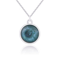 Personalized Iris Eye Photo Necklace – Custom Keepsake Gift for Her, Him or Yourself
