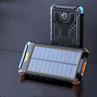 Solar Power Bank 20000mAh - Wireless PD Fast Charging - Outdoor Essential - God's Reliable Energy Source