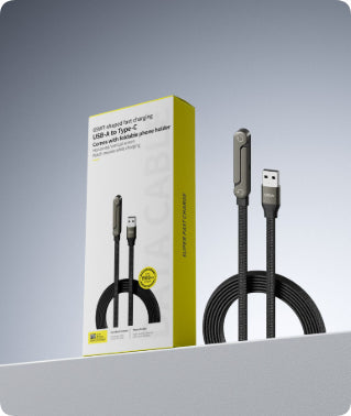 Fast Charging Foldable Bracket Data Cable 2-in-1 Data Wire Foldable Phone Tablet Stand Type-C To Type-C USB-A To Type-C What Else You Got?