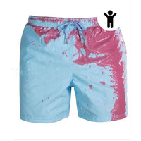 Miracle Color-Changing Christian Beach Shorts - Quick Dry Swimwear for Men
