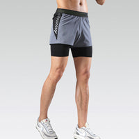 Men's Anti-Glare Training Shorts – Lightweight & Breathable for Gym & Running