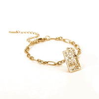 12 Tarot Card Charm Bracelet – Mystical Fashion Jewelry with Gold & Steel Options