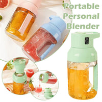 1500ml USB Rechargeable Portable Blender - Personal Juicer for Smoothies & Shakes