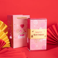 Joyful Surprise Explosion Box - Bouncing Gift Boxes for Birthday, Christmas & Anniversary - DIY Folding Paper Money Box