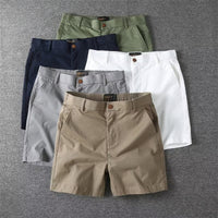 Men's Lightweight Cotton Cargo Shorts - Breathable Summer Pants for Comfort & Style