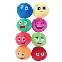 Squeaky Dog Ball Set, 8 Plush Puzzle Balls for Puppy Training and Play