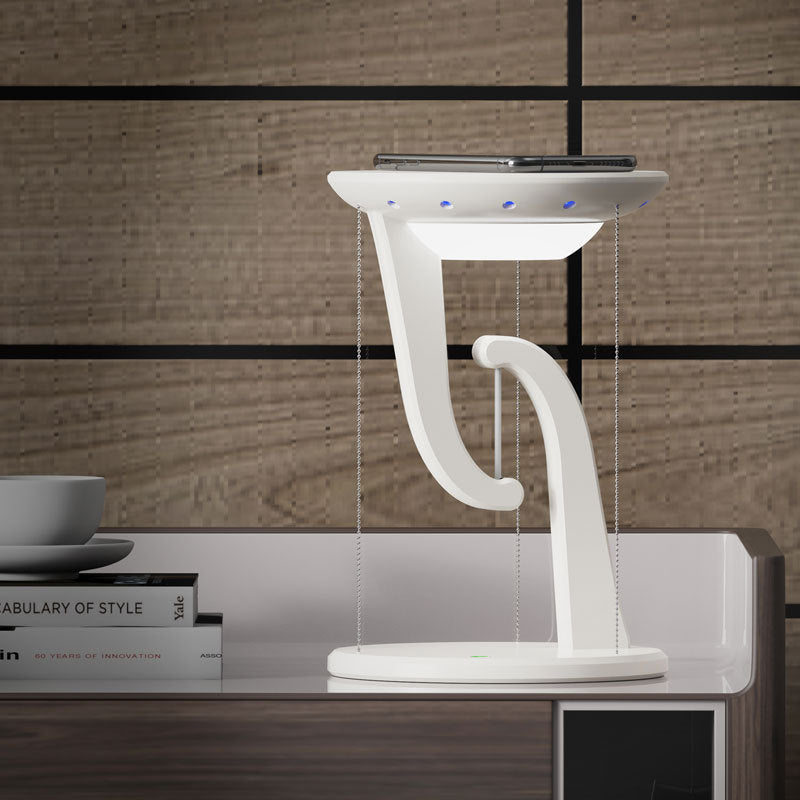 Levitating Wireless Charger Lamp – Floating Phone Charging Stand
