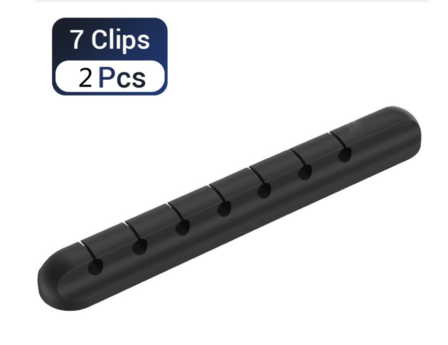 Silicone USB Cable Winder Desktop Cable Organizer Management Multipurpose Clips Cables Protector For Wired Headphones What Else You Got?