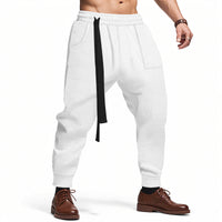 Men's Waffle Jogger Track Pants – Hip Hop Streetwear Harajuku Trousers | Comfort & Style