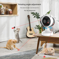 Automatic Laser Cat Toy – USB Rechargeable Interactive Laser for Indoor Cats