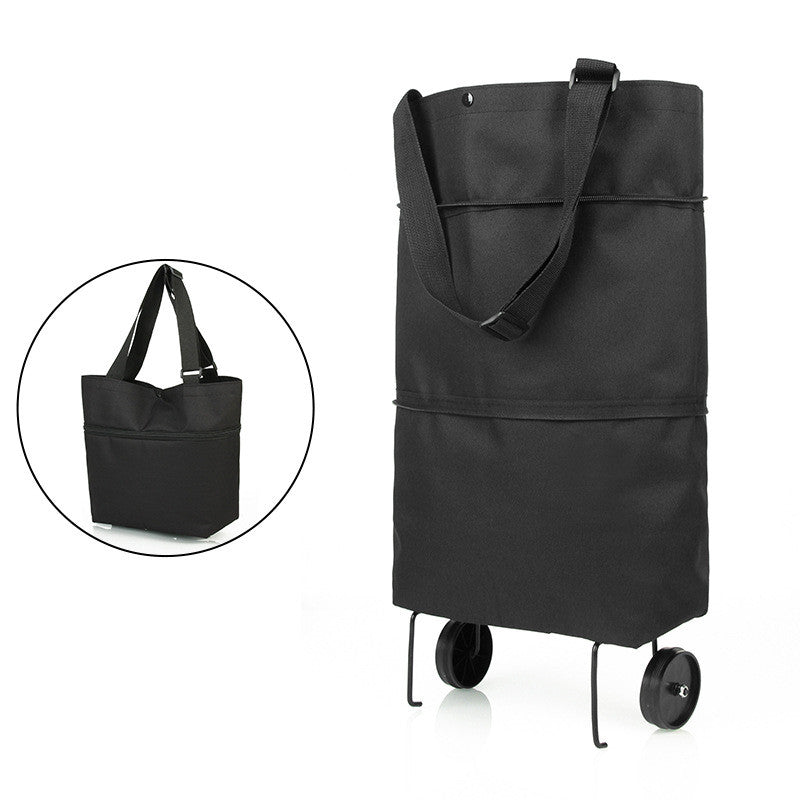 Folding Shopping Carts Reusable Shopping Bags with Wheels What Else You Got?