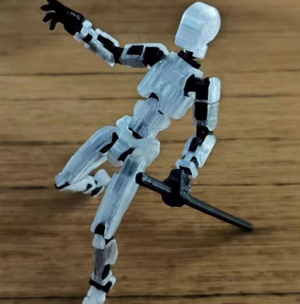 Multi-Jointed Movable Shapeshift Robot 2.0 3D Printed Mannequin Dummy Action Model Doll Toy Kid Gift What Else You Got?