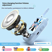 Kids’ Video Walkie-Talkie 2-Pack with Camera & Screen – Safe Rechargeable Intercom for Outdoor Play