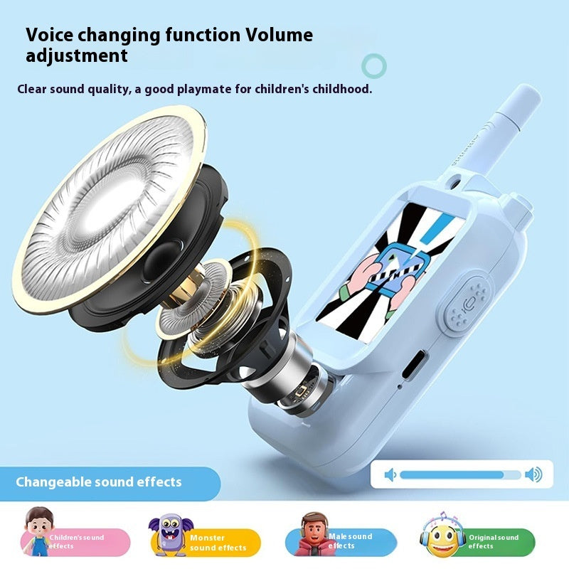 Kids’ Mini Video Walkie‑Talkie Set – 2‑Pack Rechargeable Intercom with Camera & 2.0" IPS Screen What Else You Got?