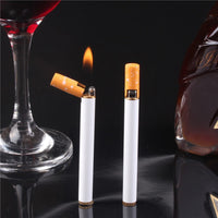 Mini Cigarette-Shaped Metal Kerosene Lighter – 1:1 EDC Novelty Lighter