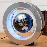 Magnetic Levitation World Globe Light - Floating LED Map Decor - Elegant Home & Office Gift