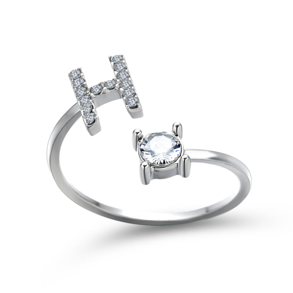 New Design Adjustable 26 Initial Letter Ring Fashion Jewelry For Women Simple Elegant Jewelry What Else You Got?