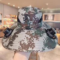 Stay Cool & Protected with a Solar-Powered Fan Hat
