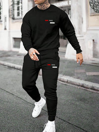 Men's Cozy Fleece Hoodie & Pants Set – Casual Loungewear