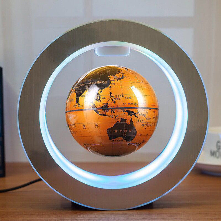 Round LED World Map Floating Globe Magnetic Levitation Light Anti Gravity Magic What Else You Got?