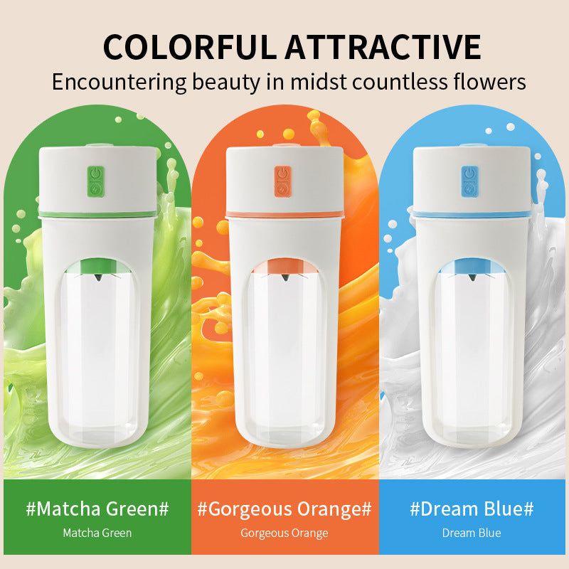 Kitchen Electric Juicer USB Charging Wireless Juices Blender Fruit Orange Mixer Squeezer Machine Ice Crush Cup Food Processor What Else You Got?