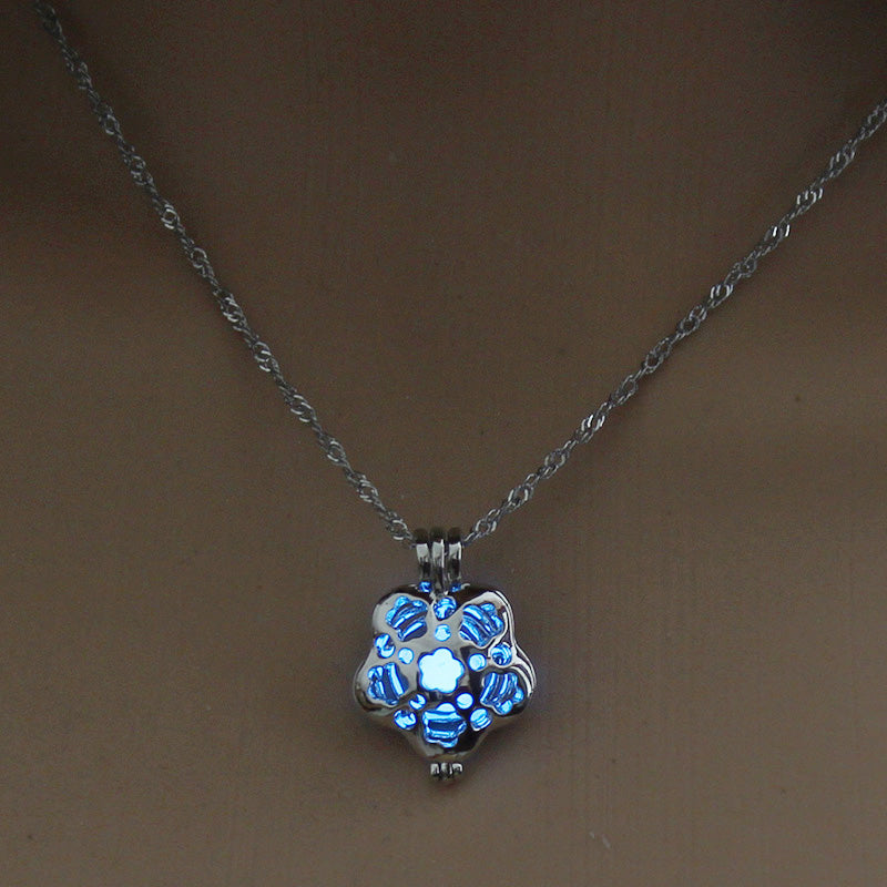 Glow‑in‑the‑Dark Rose Necklace What Else You Got?