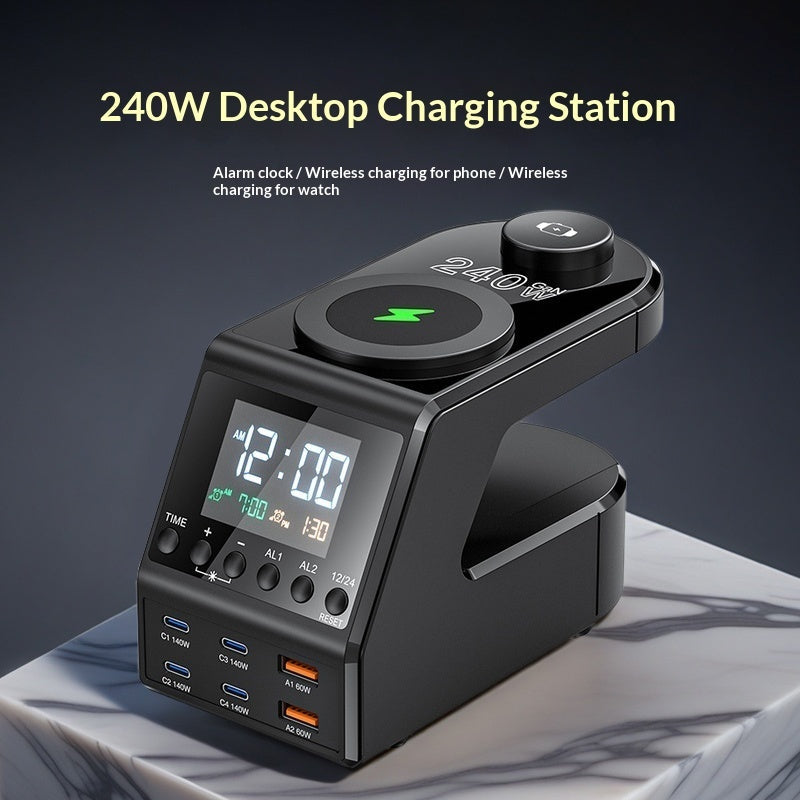 PD 140W Multi-port Type-C Socket Multi-outlet Wireless Charger What Else You Got?