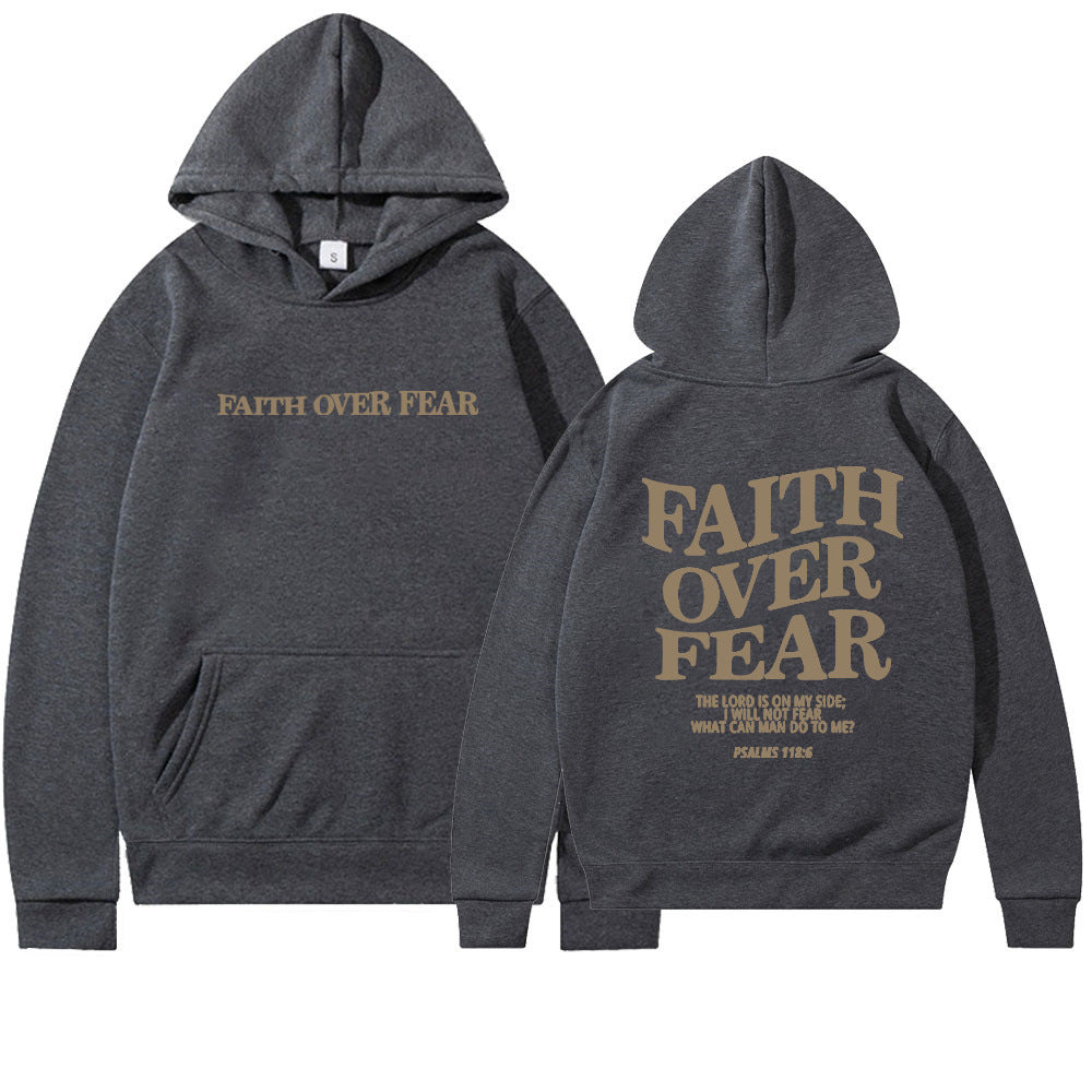 Faith Over Fear Christian Hoodie Christian Sweatshirt Jesus Hoodie Trendy Hoodie Bible Verse Shirt Unisex Aesthetic Clothes What Else You Got?
