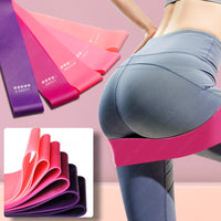 Heavenly Strength Resistance Bands Set - Premium Yoga & Pilates Fitness Bands for Glutes & Full-Body Workouts